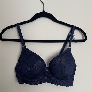 🆕 Aerie Midnight Blue Lace Bra